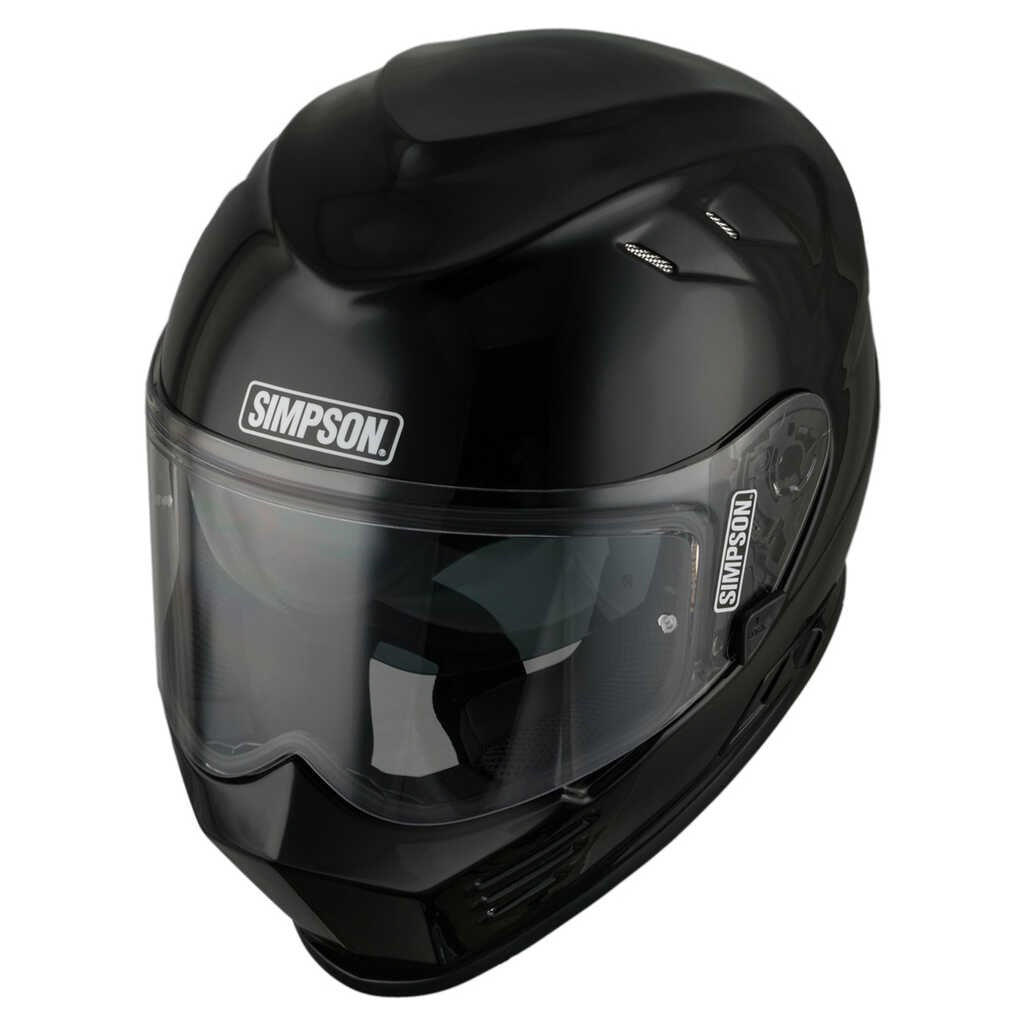 Simpson Venom Black Helmet
