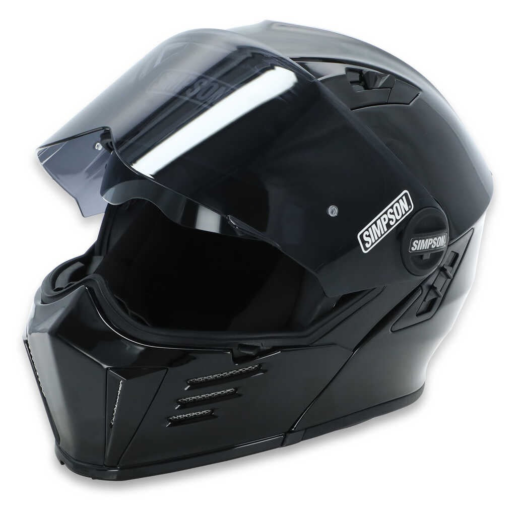 Simpson Darksome Black Helmet