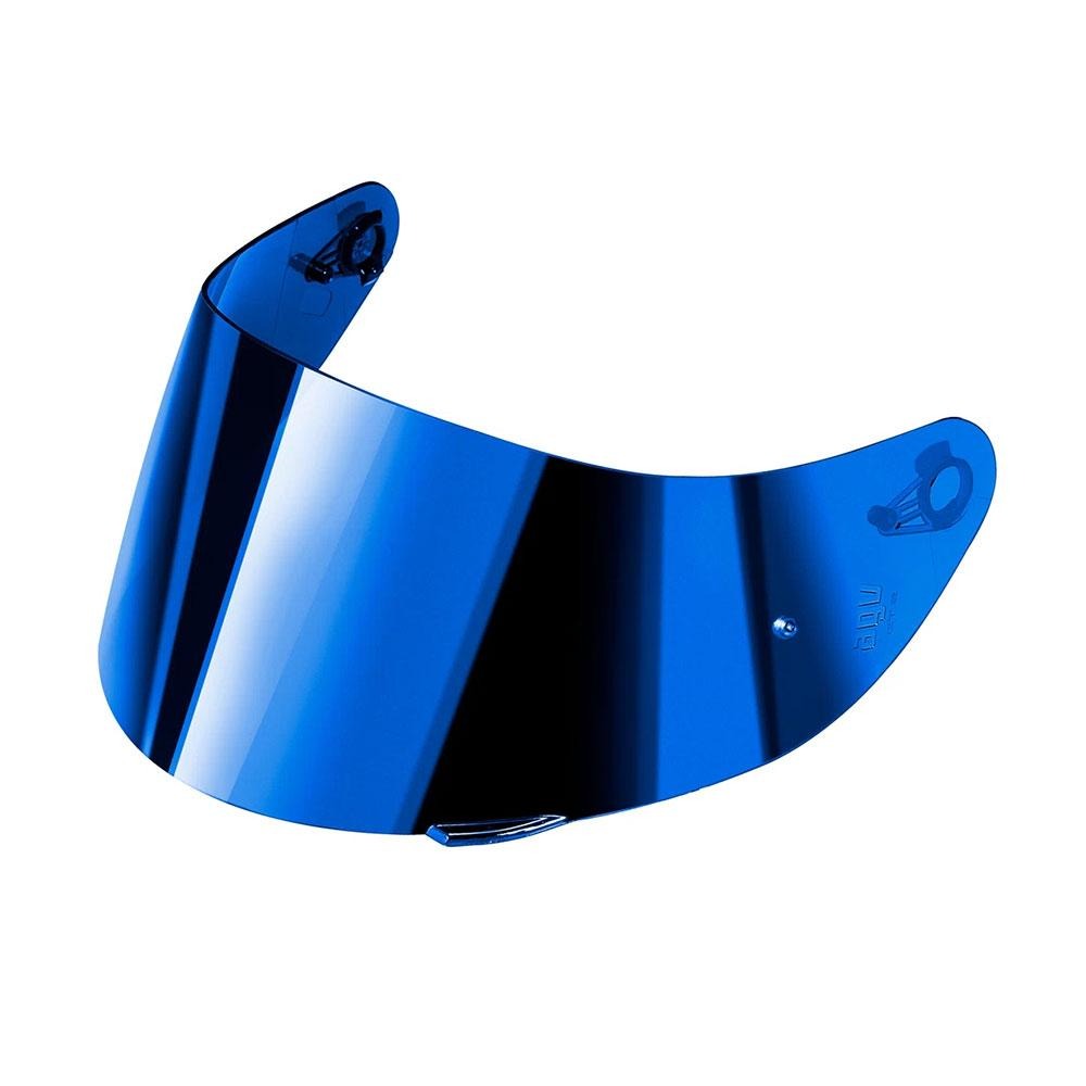 AGV GT6-2 Anti-Scratch Iridium Blue Visor w/Max Pinlock Ready for AGV K3 Helmets [Size: XL-2XL]