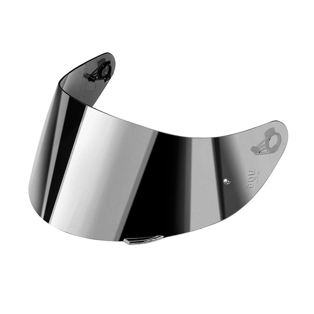AGV GT6-2 Anti-Scratch Iridium Silver Visor w/Max Pinlock Ready for AGV K3 Helmets [Size: XL-2XL]