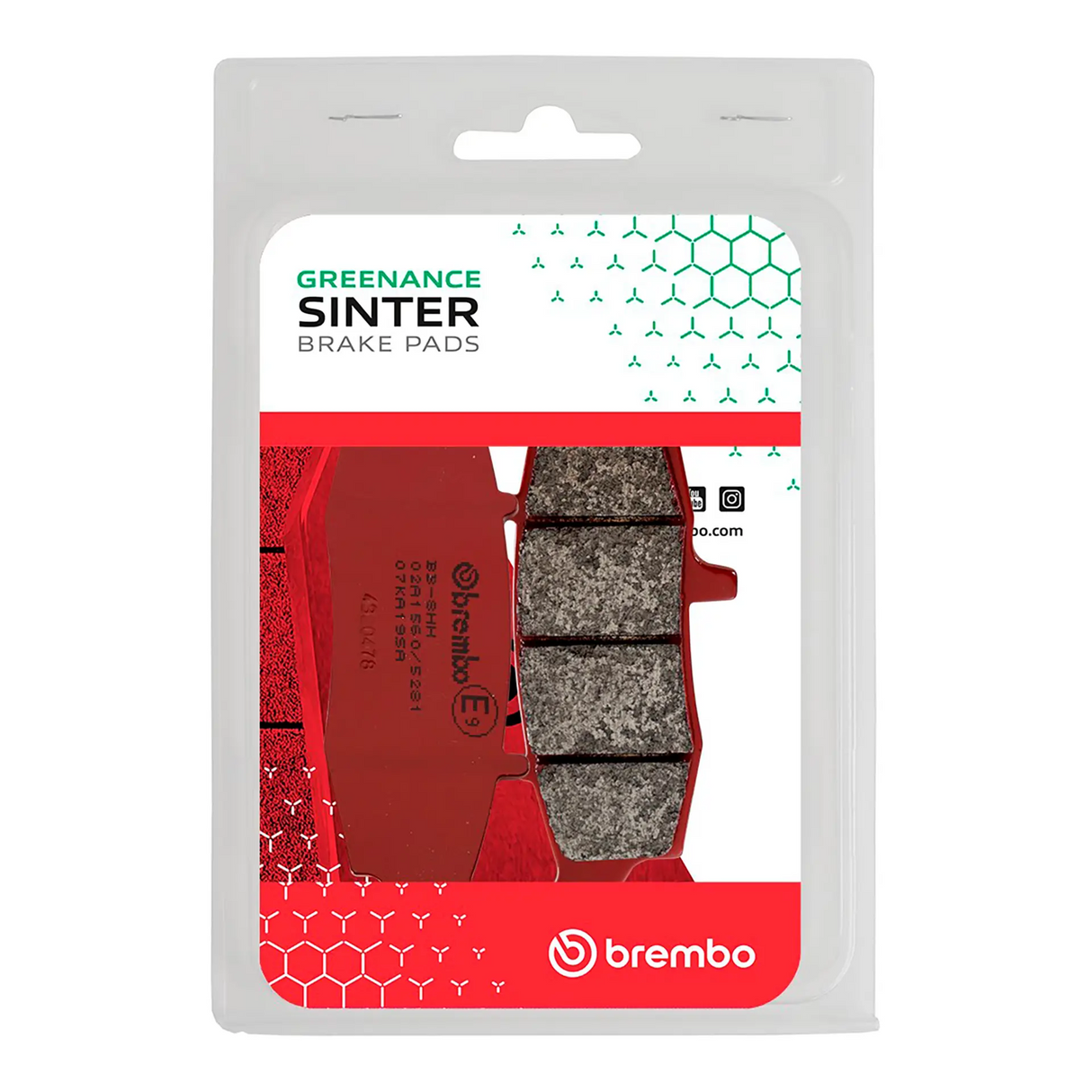Brembo B-07KA19SA Road (SA) Sintered Front Brake Pad (07KA19.SA)