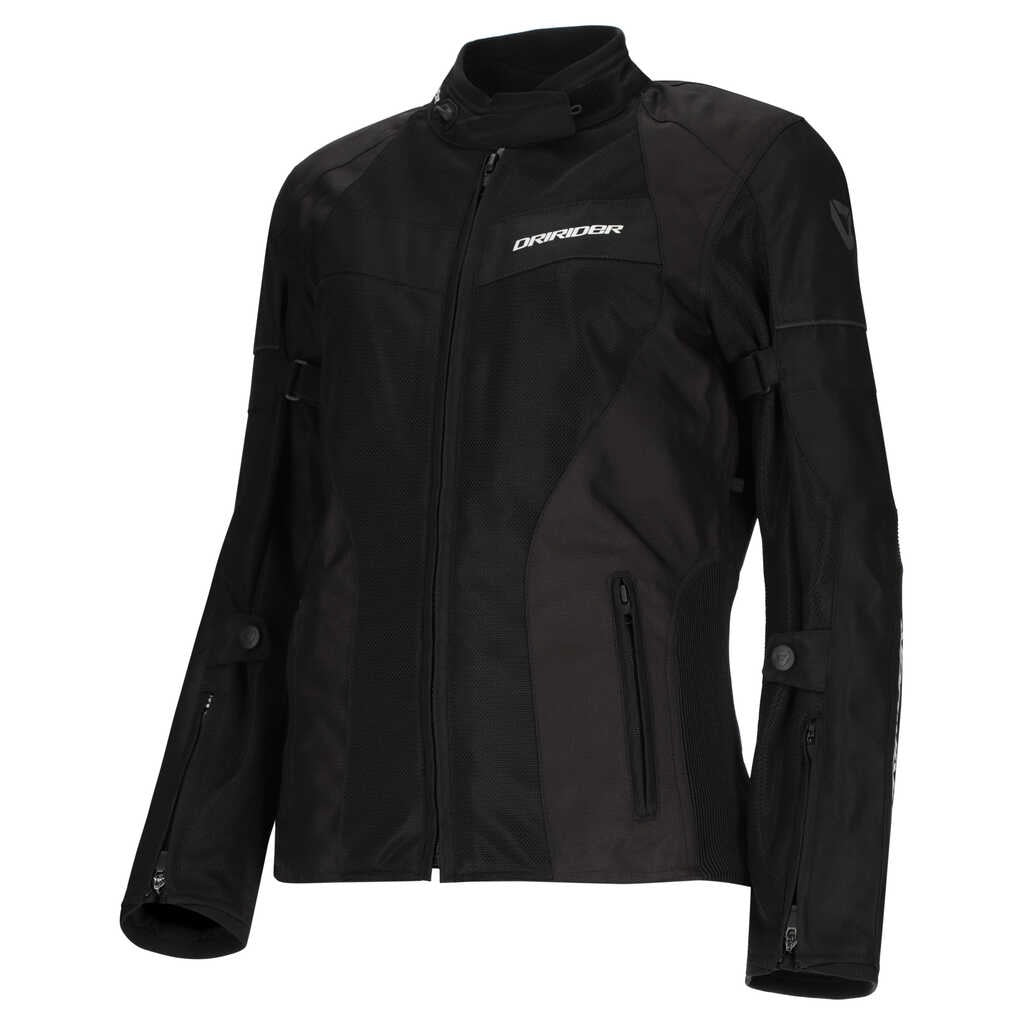 DriRider Vivid 3 Air Black/White Womens Textile Jacket