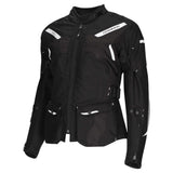 DriRider Apex 6 Grey/White/Black Womens Textile Jacket