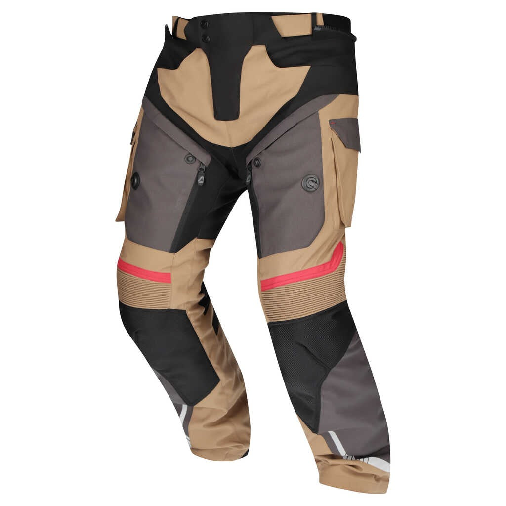 DriRider Vortex Adventure III Dark Grey/Brown/Black Textile Pants