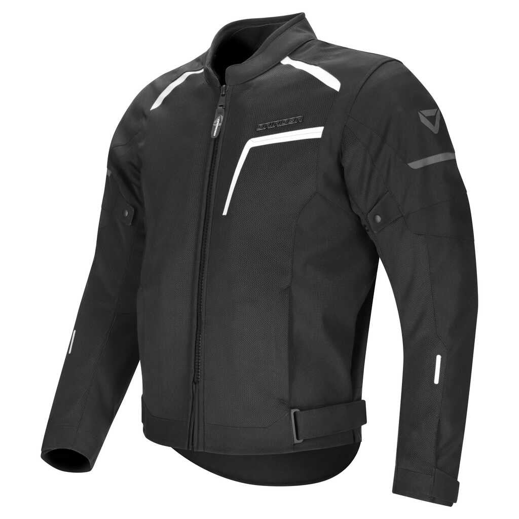DriRider Air-Ride 6 Black/White Womens Textile Jacket