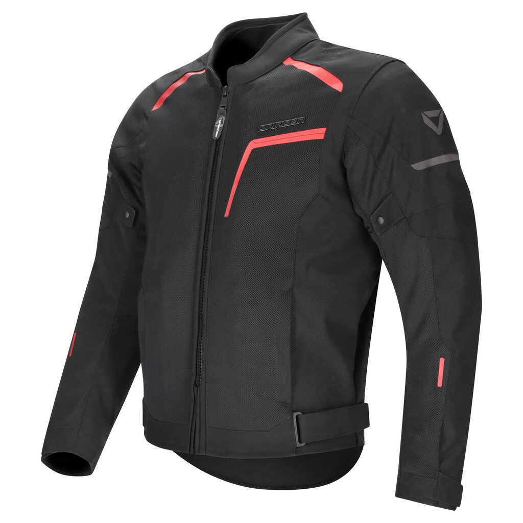 DriRider Air-Ride 6 Black/Red Textile Jacket