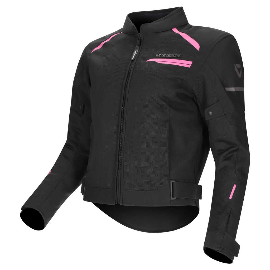 DriRider Air-Ride 6 Black/Pink Womens Textile Jacket