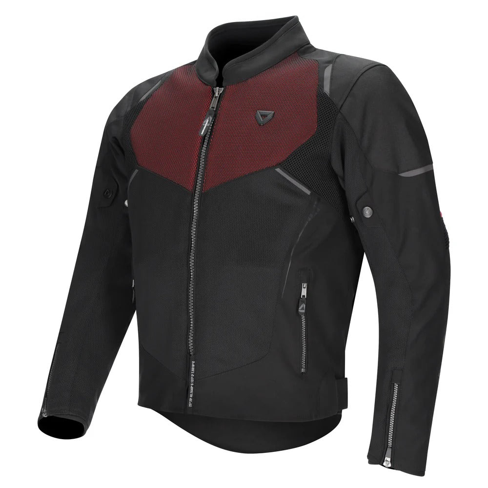 DriRider Air-Ride Pro Black/Red Textile Jacket