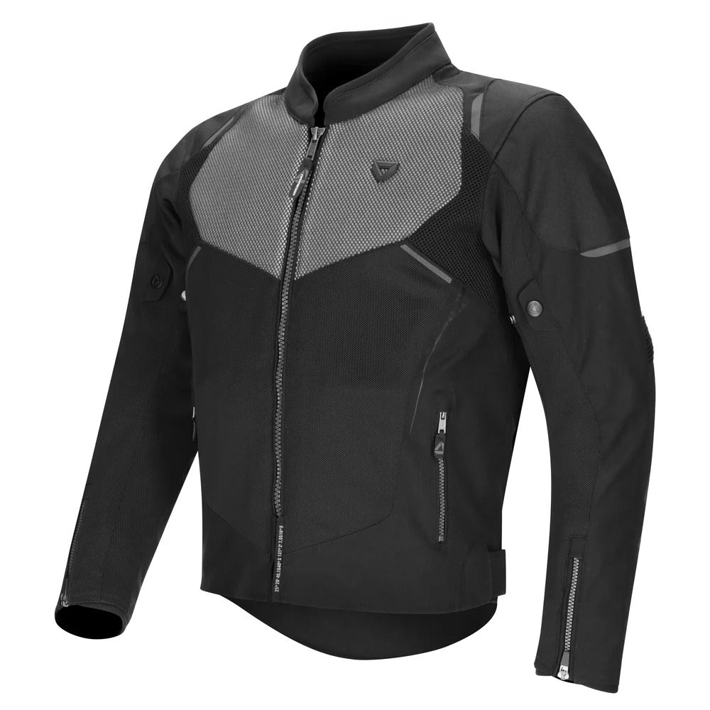 DriRider Air-Ride Pro Black/White Textile Jacket