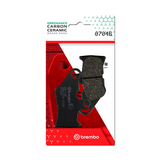 Brembo B-07046 Scooter (CC) Carbon Ceramic Rear Brake Pad (07046)