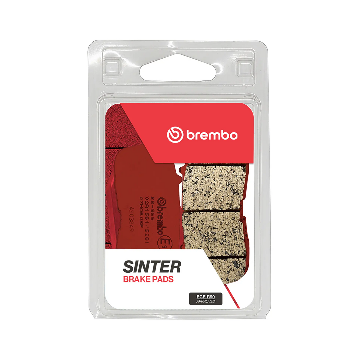 Brembo B-07HO60SP Road (SP) Sintered Rear Brake Pad (07HO60.SP)