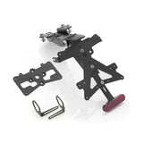 Rizoma Fox License Plate Support Kit Black for Yamaha MT-07/FZ-07 14 -20