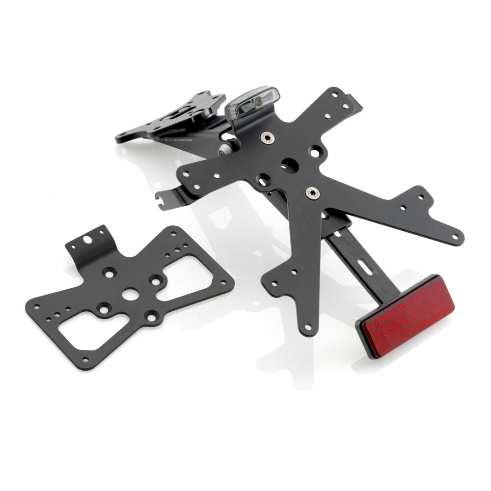 Rizoma Fox License Plate Support Kit Black for Yamaha XSR900 16-20