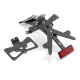 Rizoma Fox License Plate Support Kit Black for Yamaha XSR900 16-20