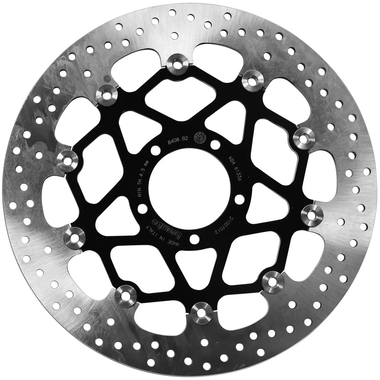 Brembo Serie Oro Floating Front Brake Disc for Ducati Scrambler 13-23 Models