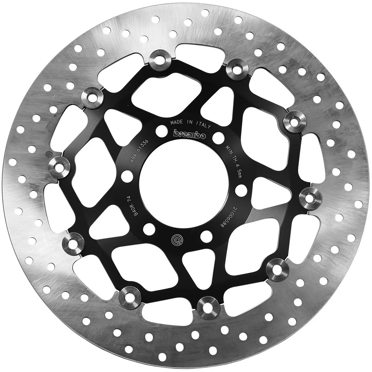 Brembo Serie Oro Floating Front Brake Disc for Triumph Speed Triple 900 T509/T 595 Daytona 950/Daytona T955i/Sprint 955 RS/ST