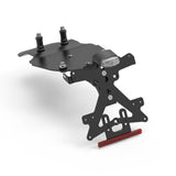 Rizoma Fox License Plate Support Kit Black for Yamaha XSR700 18-20