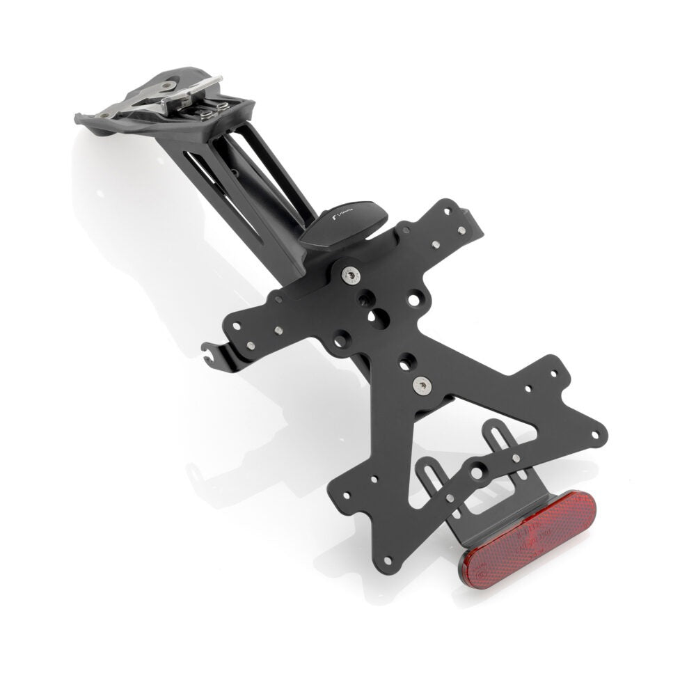 Rizoma Fox License Plate Support Kit Black for Ducati Panigale V4/V4 S/V4 Speciale 18-20