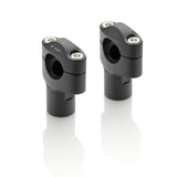 Rizoma 1 1/8" x 60mm Handlebar Risers Black