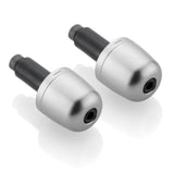 Rizoma Conical Bar Ends Silver for 22mm Handlebars
