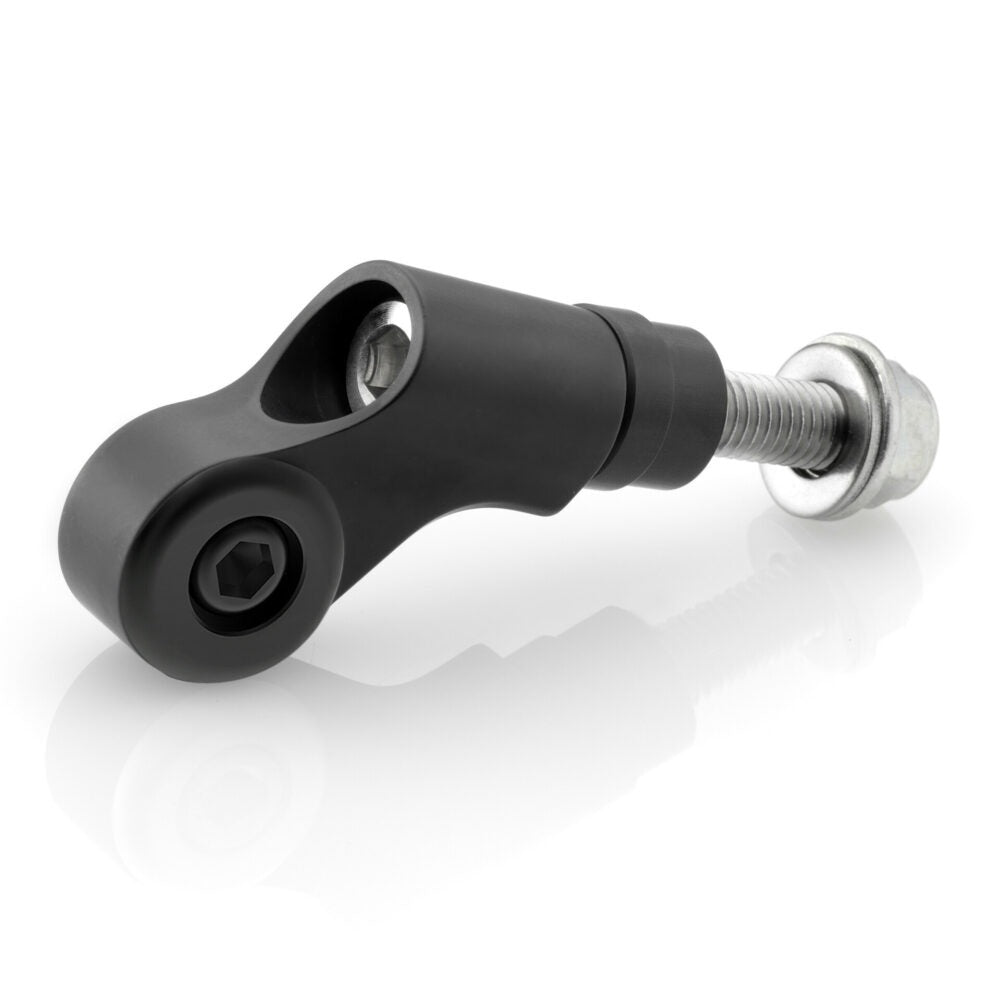 Rizoma Side Mount Mirror Adapter Black for Triumph Bonneville T100/T120 08-20/Thruxton 15-20