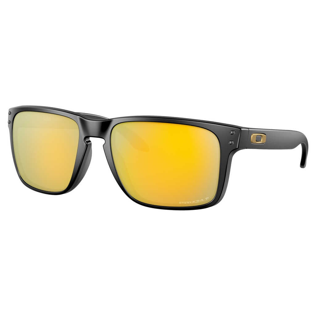 Oakley Holbrook XL Sunglasses w/Matte Black Frame & Prizm 24K Polarized Lenses