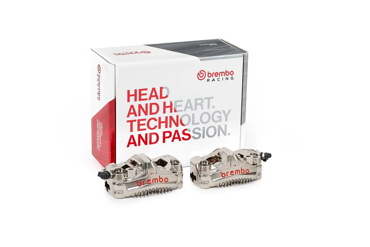 Brembo B-220D60030 GP4-MS 108mm CNC Radial Monoblock Brake Caliper Set