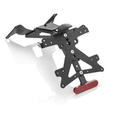 Rizoma Fox License Plate Support Kit Black for Honda CB650R 19-21