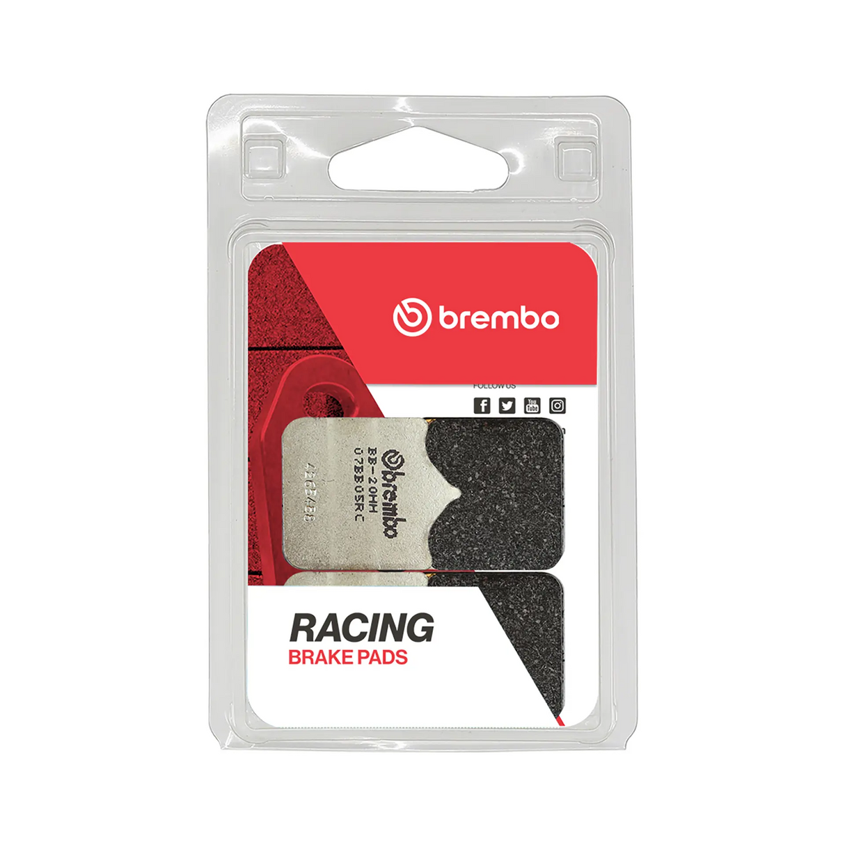 Brembo B-07BB05RC Racing (RC) Carbon Ceramic Front Brake Pad (07BB05.RC)