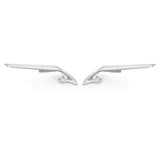 Rizoma R-BSS020A Stealth Mirrors Silver for Supersport Models (Pair)