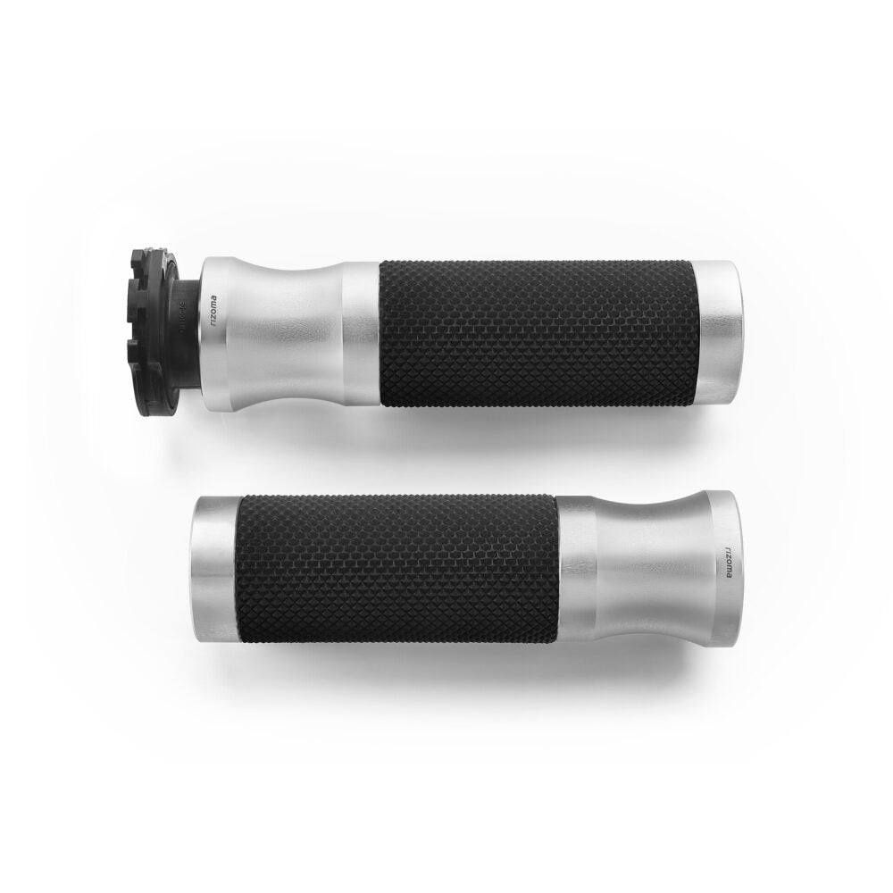 Rizoma Sport Grips Silver for Kawasaki Z650/Z900