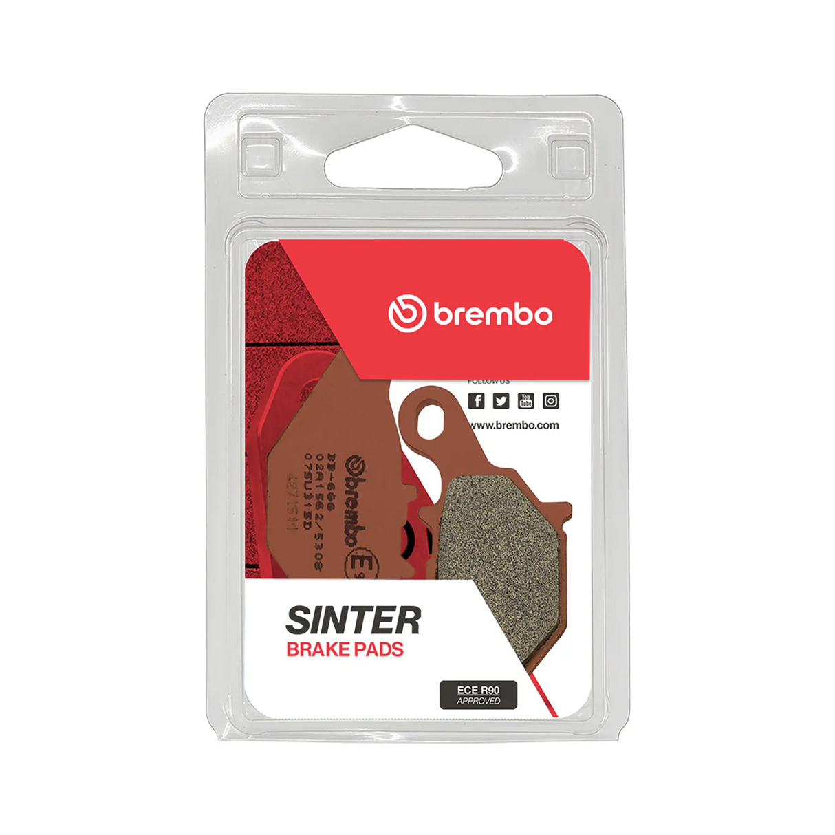 Brembo B-07SU31SD Off Road (SD) Sintered Rear Brake Pad (07SU31.SD)