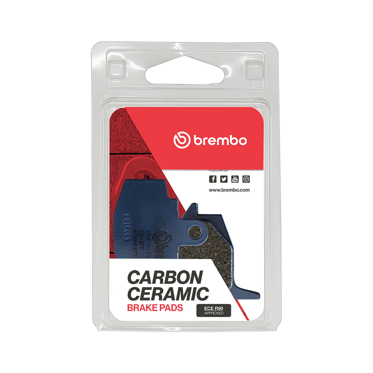 Brembo B-07KA10TT Off Road (TT) Carbon Ceramic Front Brake Pad (07KA10.TT)