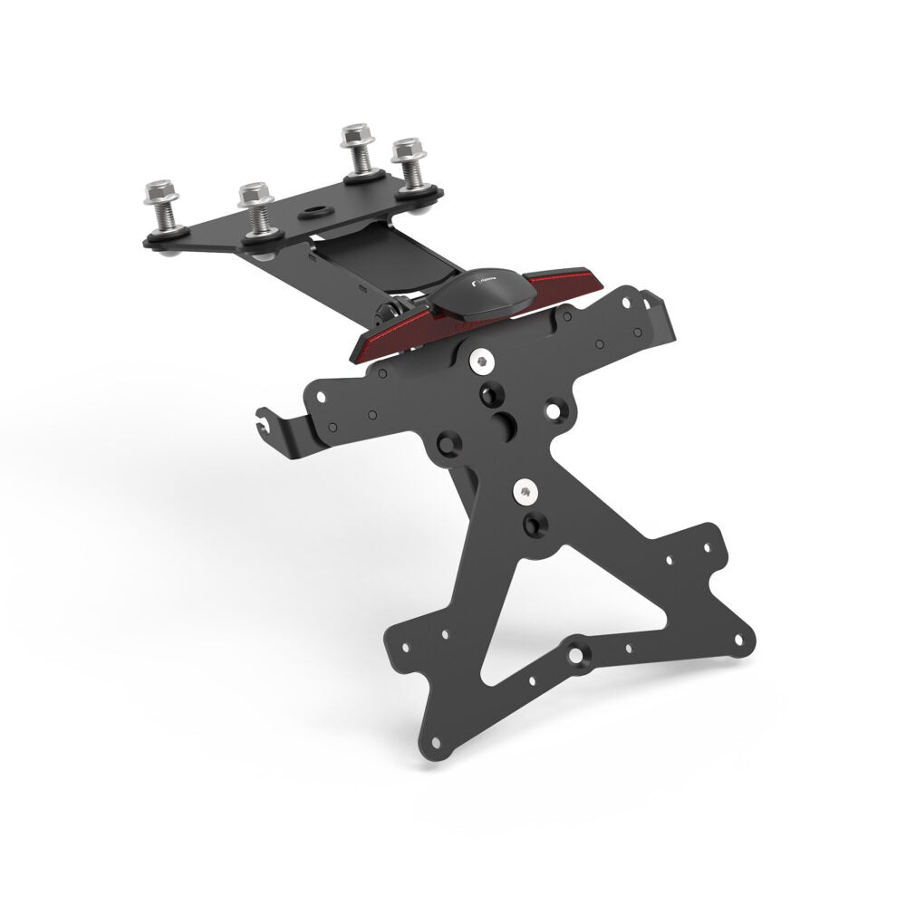 Rizoma Fox License Plate Support Kit Black for Kawasaki Z900RS/Z900RS Cafe