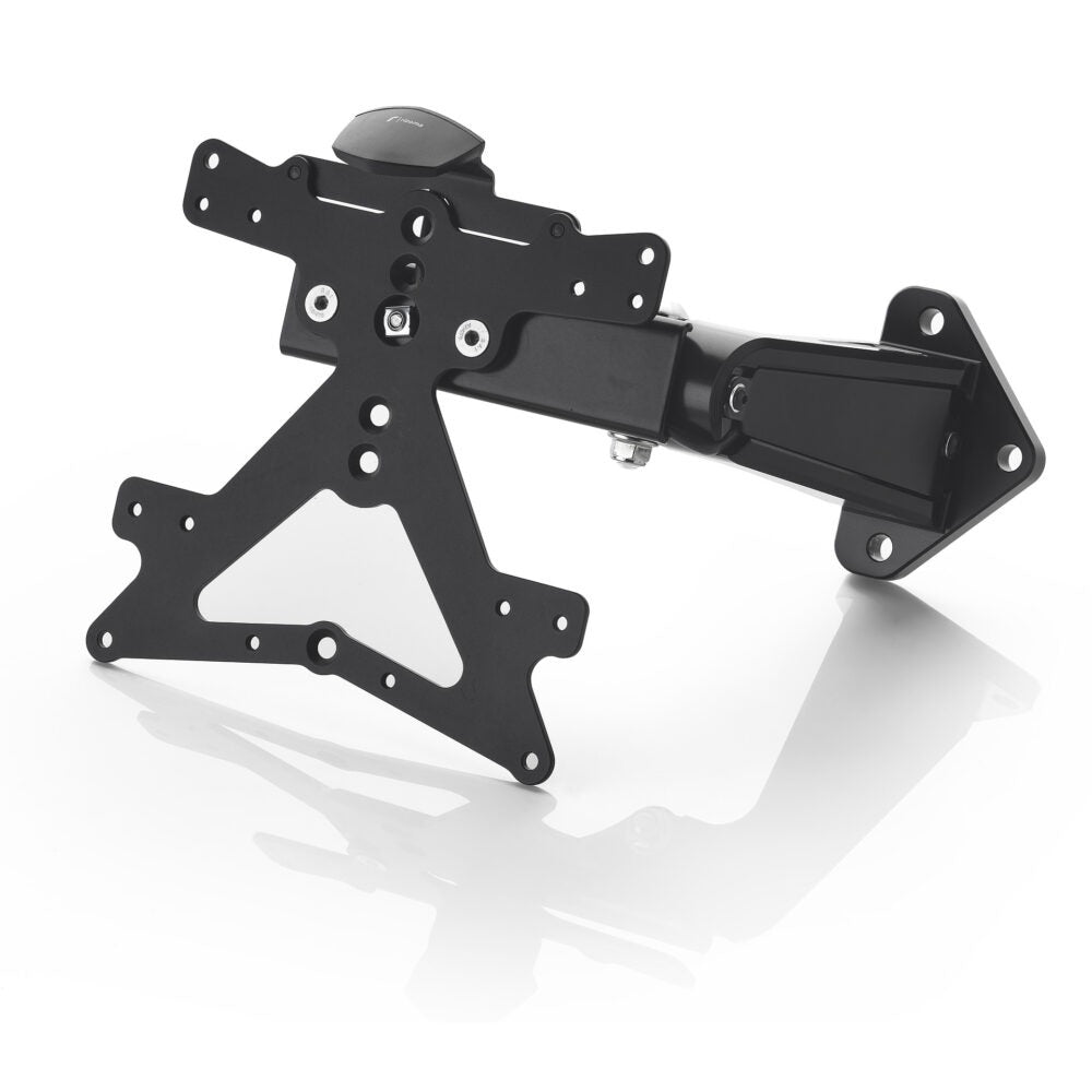 Rizoma Outside Street License Plate Support Kit Black for Ducati XDiavel S 16-20