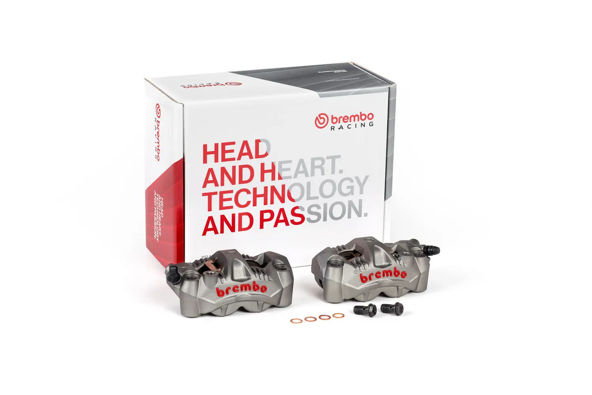 Brembo GP4 RS 108mm Radial Caliper Set w/Pads for most Honda/Kawasaki/Suzuki/Triumph/Yamaha Models