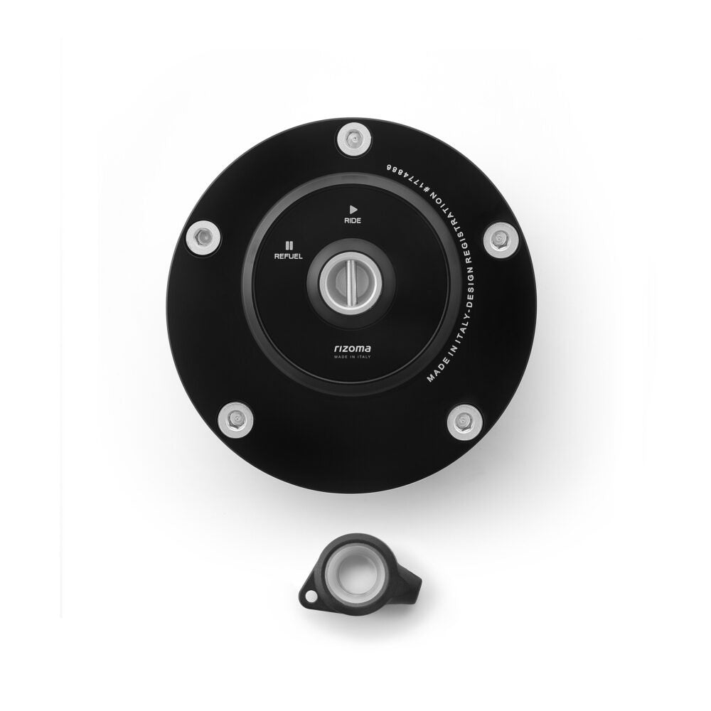 Rizoma Gas Cap Black for Honda CB 1000 R Neo Sport Cafe/CB650 R Neo Sport Cafe