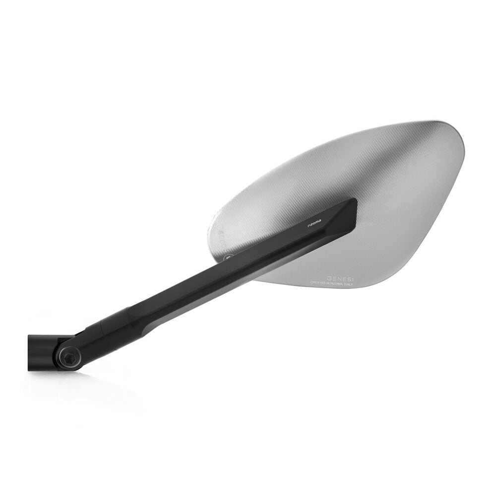 Rizoma Genesi Left Mirror Silver