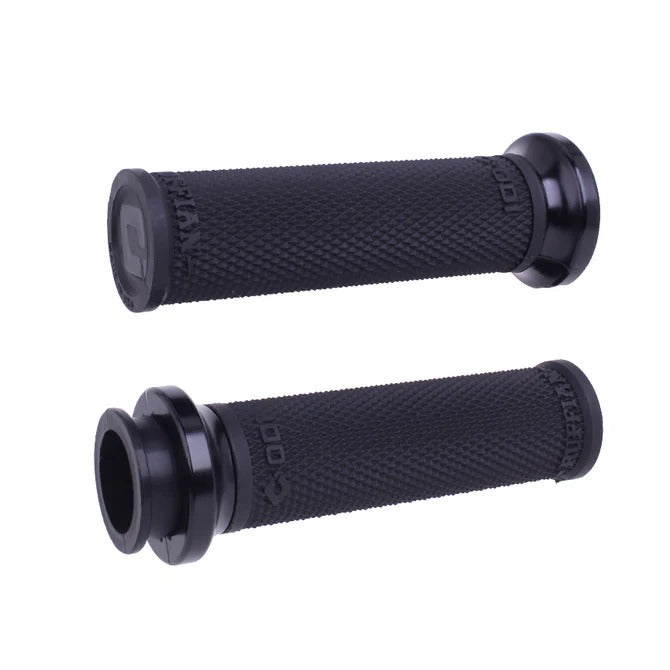 ODI Grips ODI-V30ITWB-B Ruffian Lock-On Handgrips Black/Black for Indian Touring 18-Up