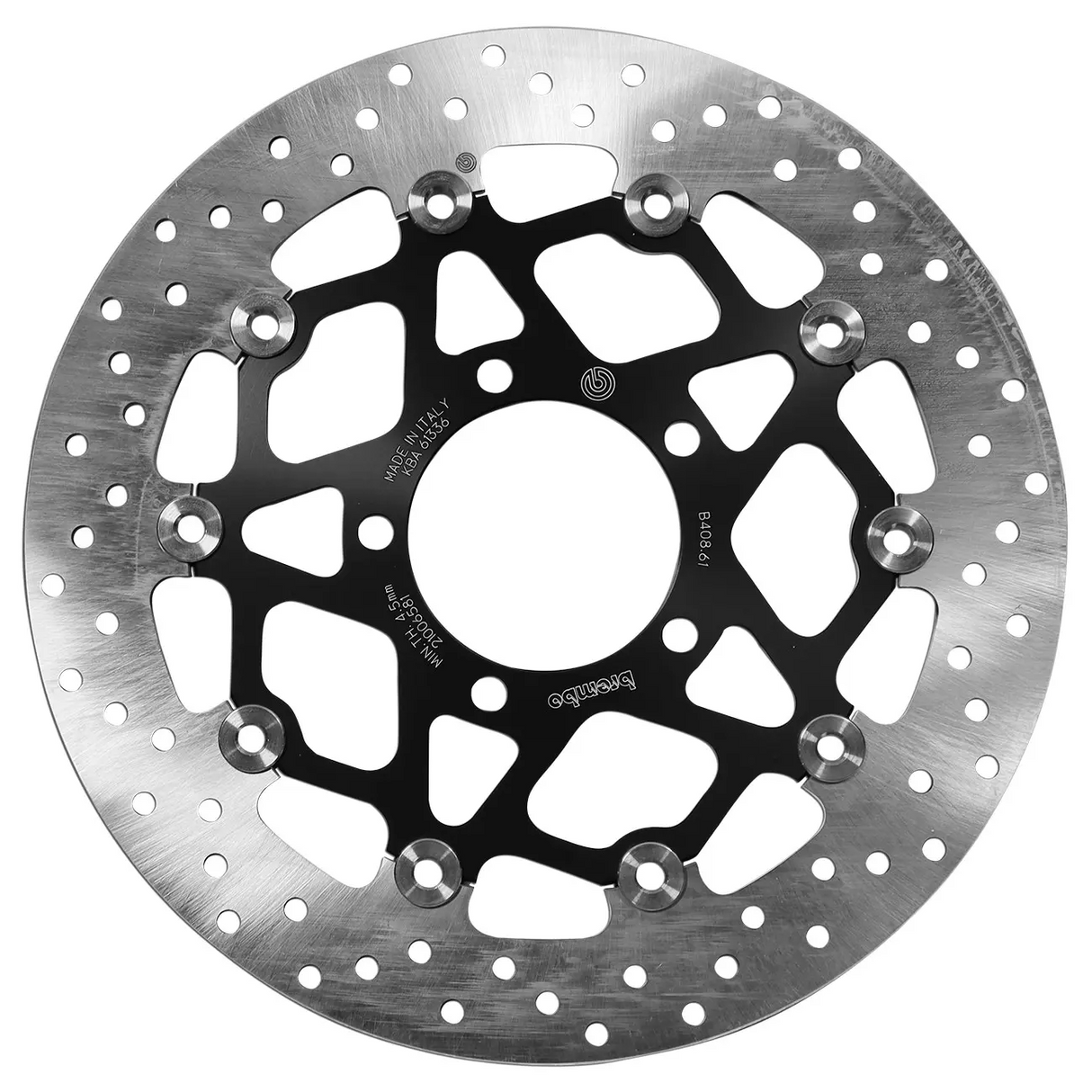Brembo Serie Oro Floating Front Brake Disc for Kawasaki ZX-6R 636 Ninja/ABS/Z 800/ABS/E/ZX10R Ninja/ABS/GTR 07-11/ZZR/ABS