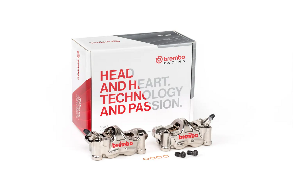 Brembo GP4 RX 108mm Radial Caliper Set w/Pads for most Honda/Kawasaki/Suzuki/Triumph/Yamaha Models