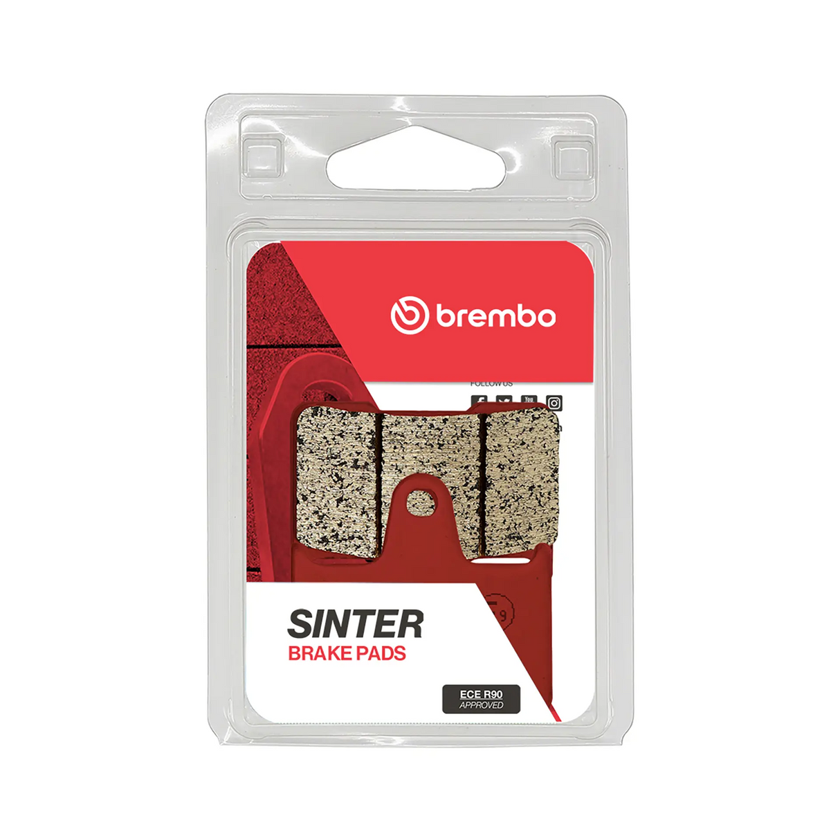 Brembo B-07SU25SP Road (SP) Sintered Rear Brake Pad (07SU25.SP)