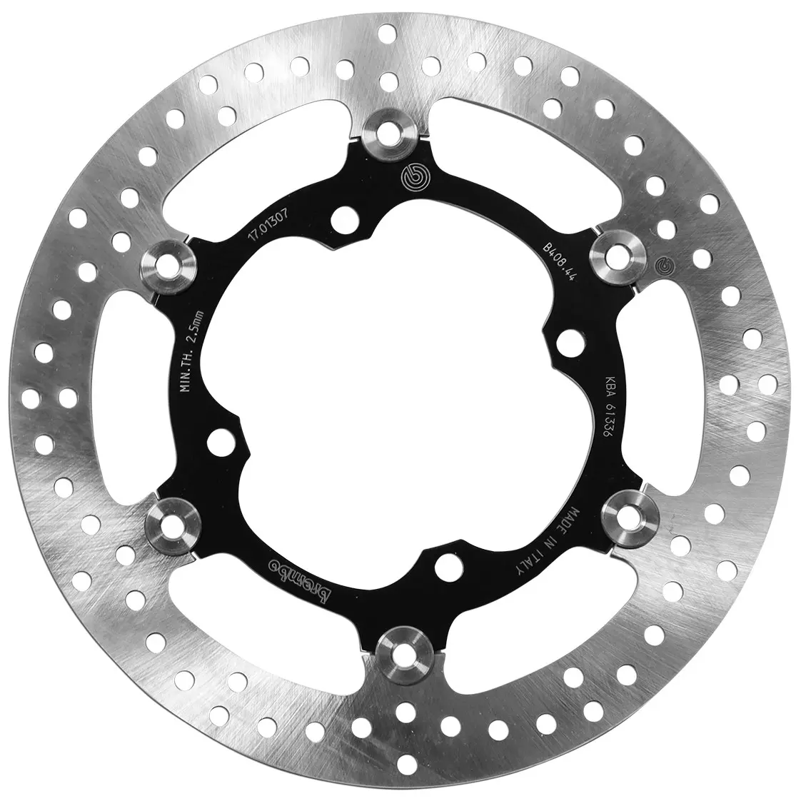 Brembo Serie Oro Floating Front Brake Disc for Kawasaki KX 250 82-09 & 18-Up/KX 450 18-Up/KX 450 F 06-Up