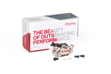 Brembo P4 34 84mm Rear Caliper Kit Nickel for Aprilia/Ducati Models