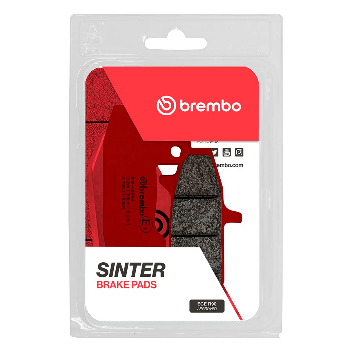 Brembo B-07SU15SA Road (SA) Sintered Front Brake Pad (07SU15.SA)