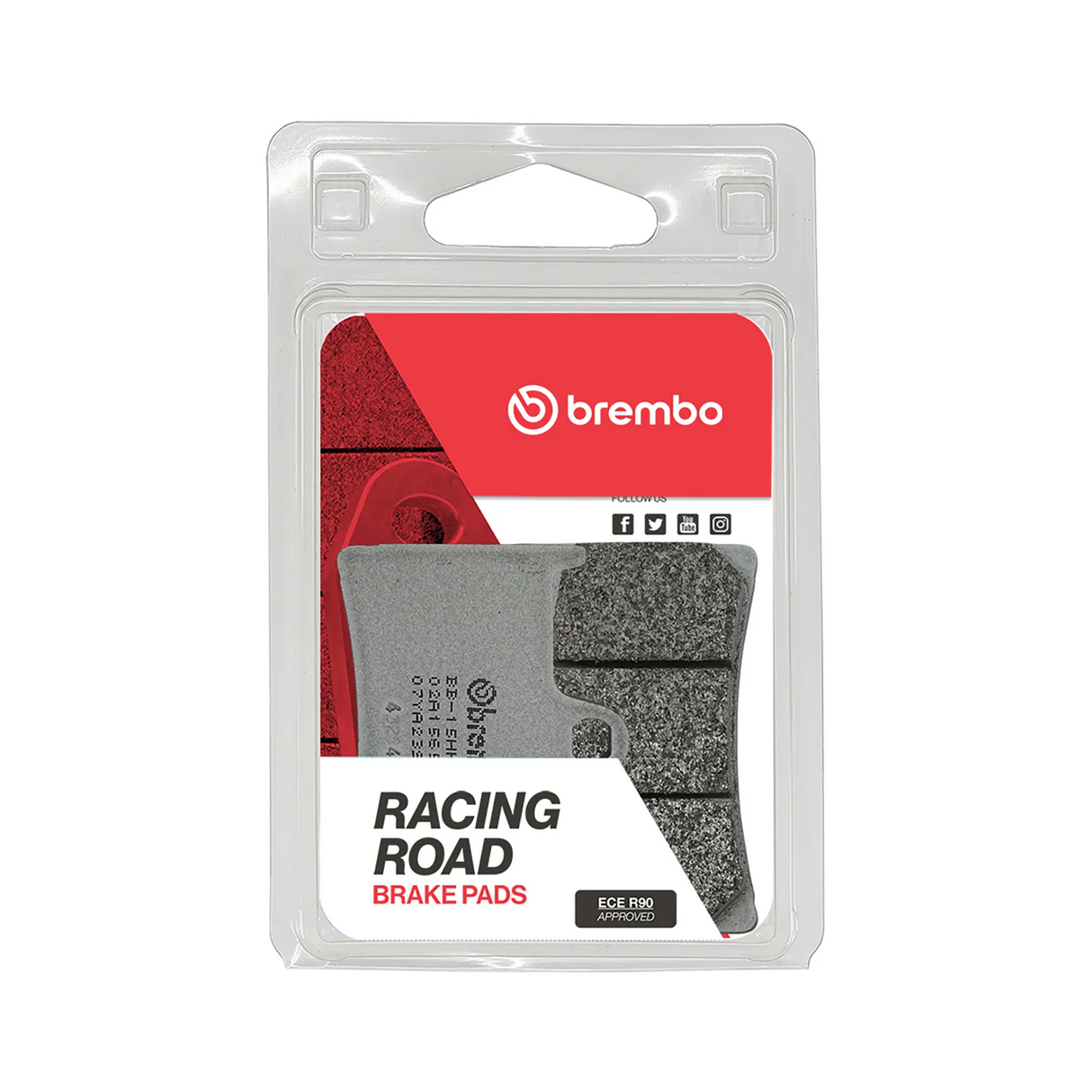 Brembo B-07YA23SR Racing Road (SR) Sintered Front Brake Pad (07YA23.SR)