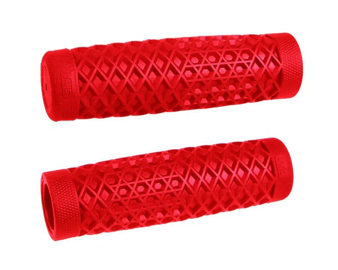 ODI Grips ODI-B02VTR Vans/Cult 1" V-Twin Handgrips Red