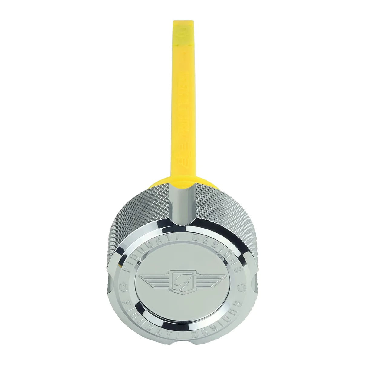 Figurati Designs FIG-FD01-MAGDSM8-KN-SS Magnetic Dipstick Silver for Harley-Davidson Touring 17-24
