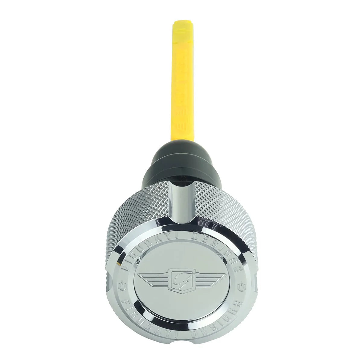 Figurati Designs FIG-FD01-MAGDSTC-KN-SS Magnetic Dipstick Silver for Harley-Davidson Touring 07-16