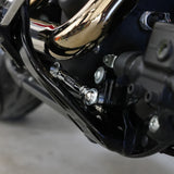 Thrashin Supply TS-TSC-2301-3 Adjustable Brake Linkage Chrome for Softail 18-Up w/Mid Controls
